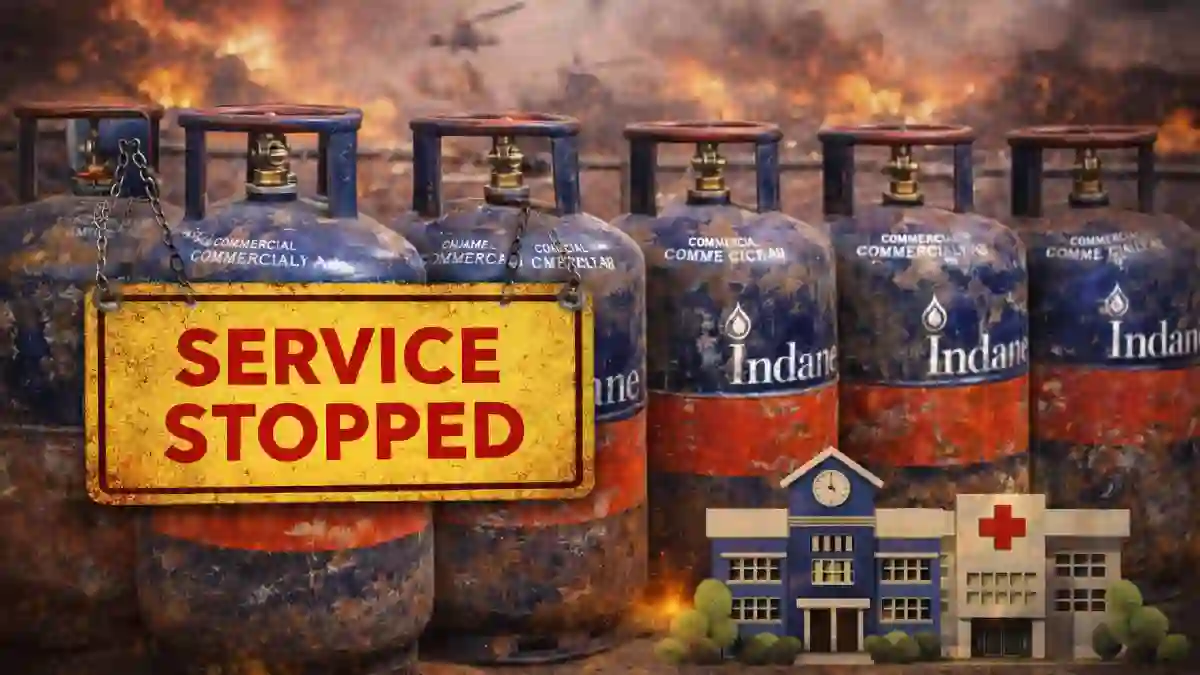 போர் தாக்கம்… வணிக சிலிண்டர் விநியோகம் நிறுத்தம்?