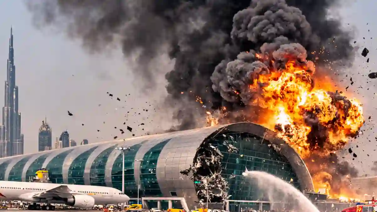 துபாயில் ட்ரோன் விபத்து… இந்தியர் உட்பட 4 பேர் படுகாயம்!