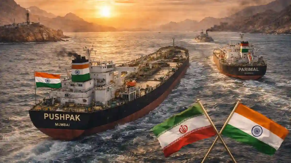 ஹார்மோஸ் ஜலசந்தி… இந்திய எண்ணெய் கப்பல்களுக்கு ஈரான் அனுமதி!