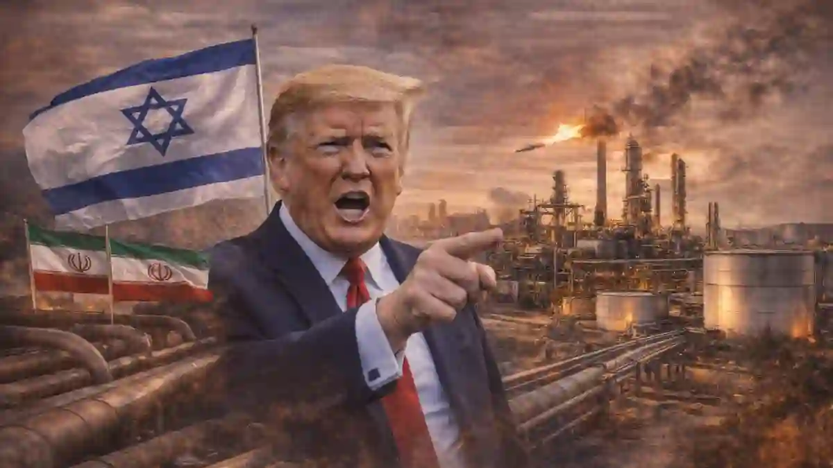 ஈரான் எண்ணெய் தளங்கள் மீது தாக்குதல் இல்லை – டிரம்ப் முக்கிய அறிவிப்பு!